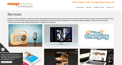 Desktop Screenshot of mangocreative.info